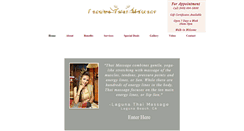 Desktop Screenshot of lagunathaimassage.com